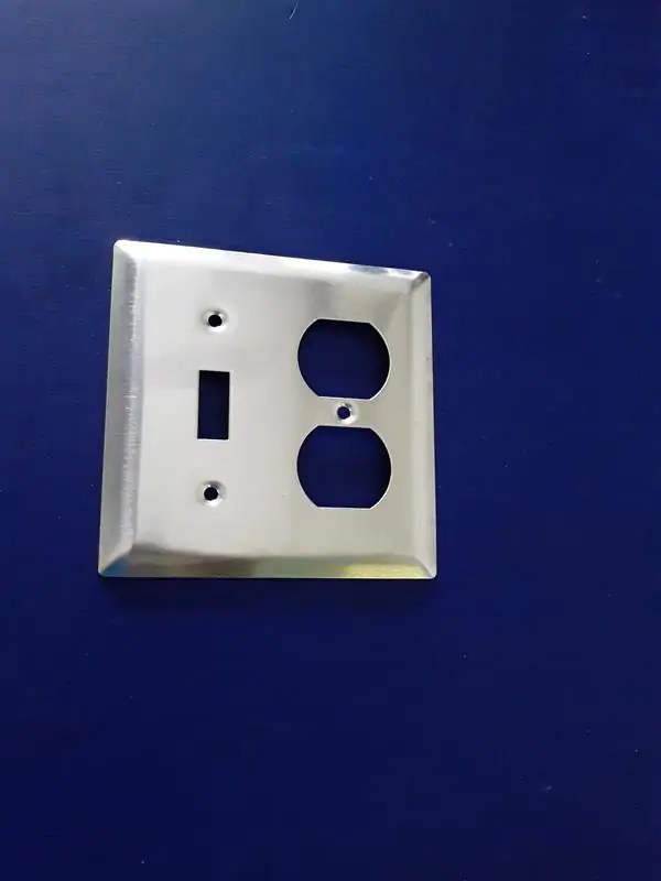 Steel Plug Plates Emergency Lighting, Electrical Installation in Barbados