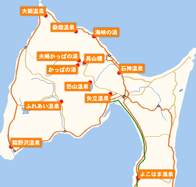 下北半島の温泉 下北ナビ