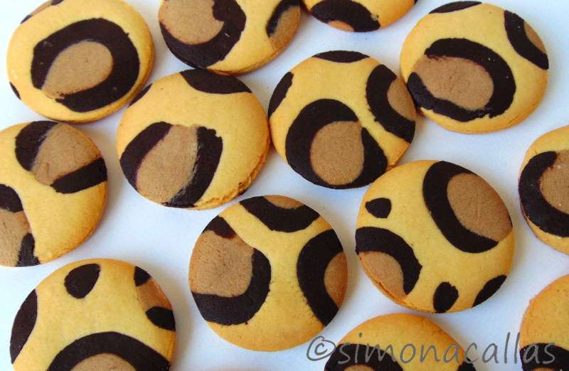 Leopard Print Cookies a special recipe simonacallas