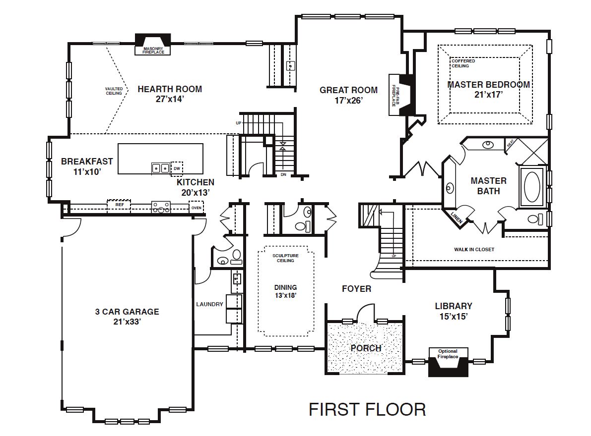 The Belle Meade Model Luxury Home Builder Simon Homes