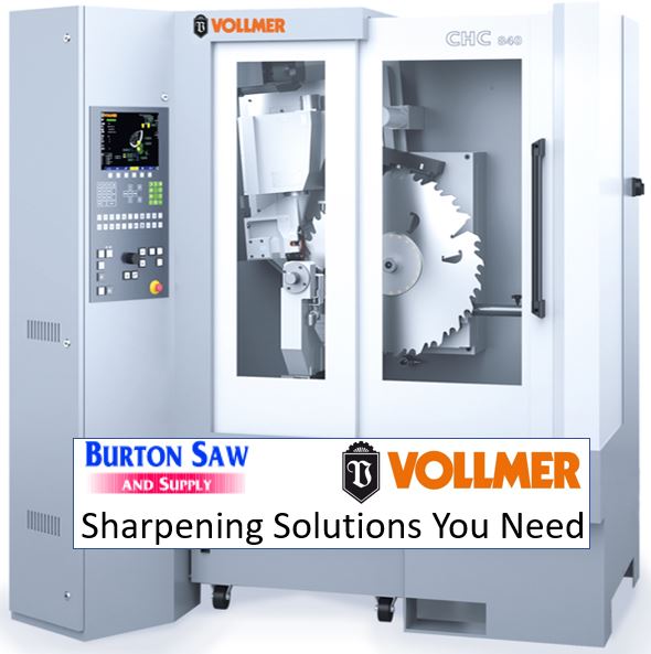 VOLLMER chooses Burton Saw & Supply Simonds International