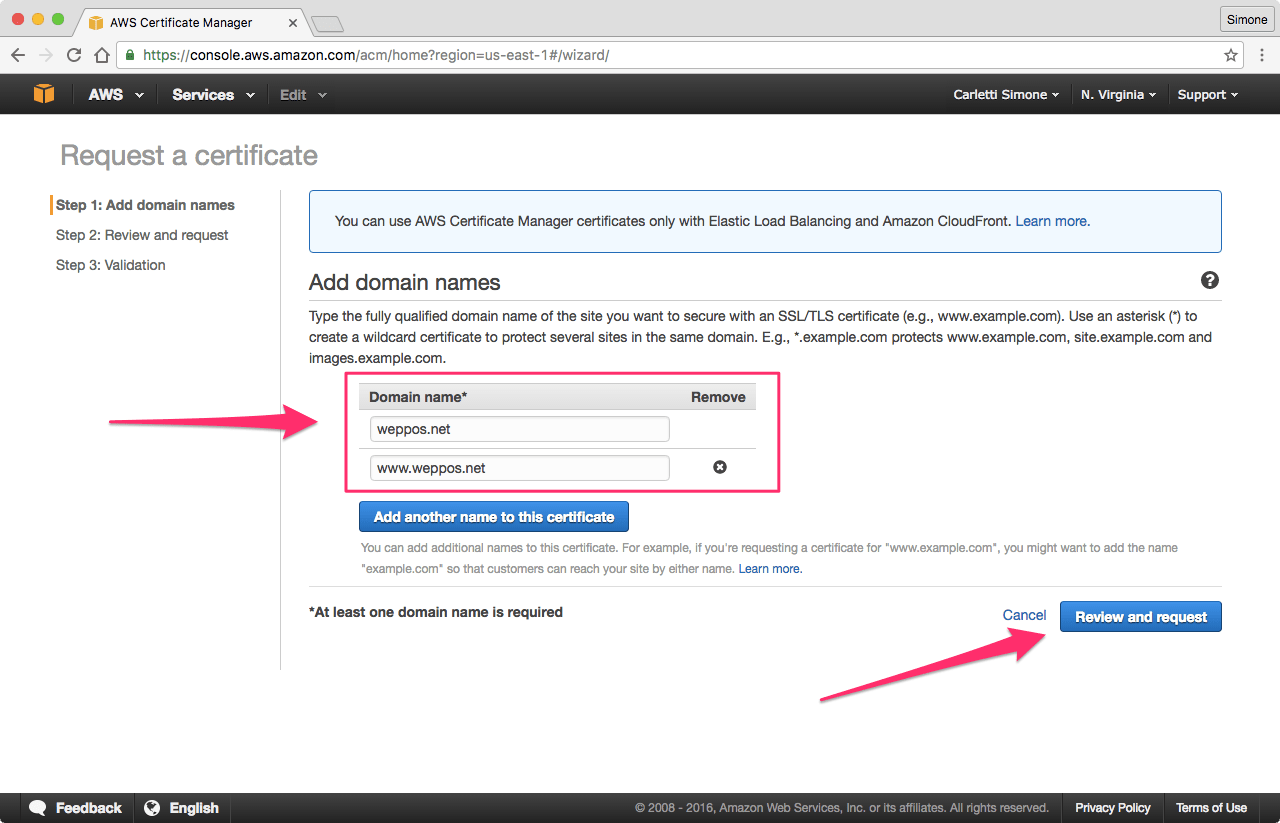 Redirecting a domain with HTTPS using Amazon S3 and CloudFront — Simone Carletti