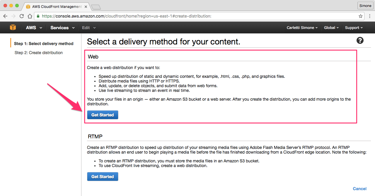 Redirecting a domain with HTTPS using Amazon S3 and CloudFront — Simone Carletti