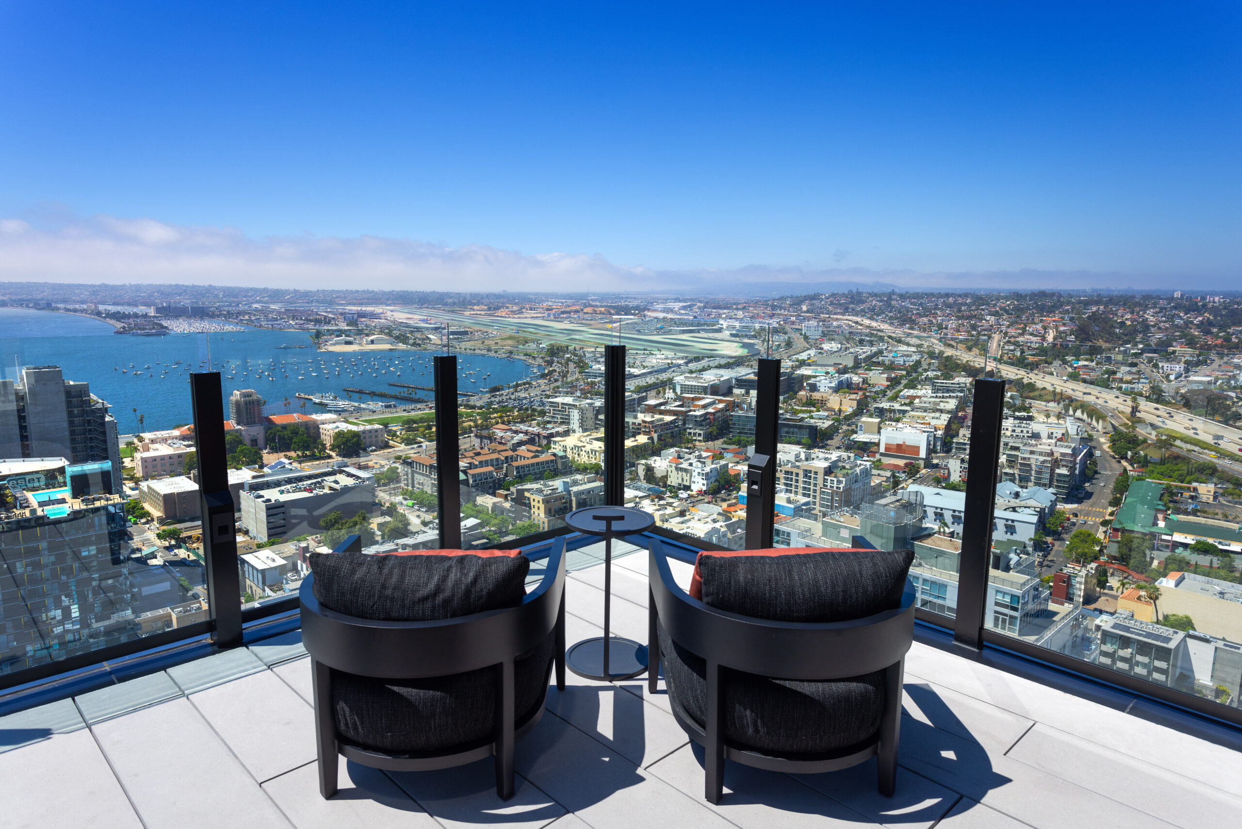 Studio to 2BR Apartments in Little Italy San Diego Layout