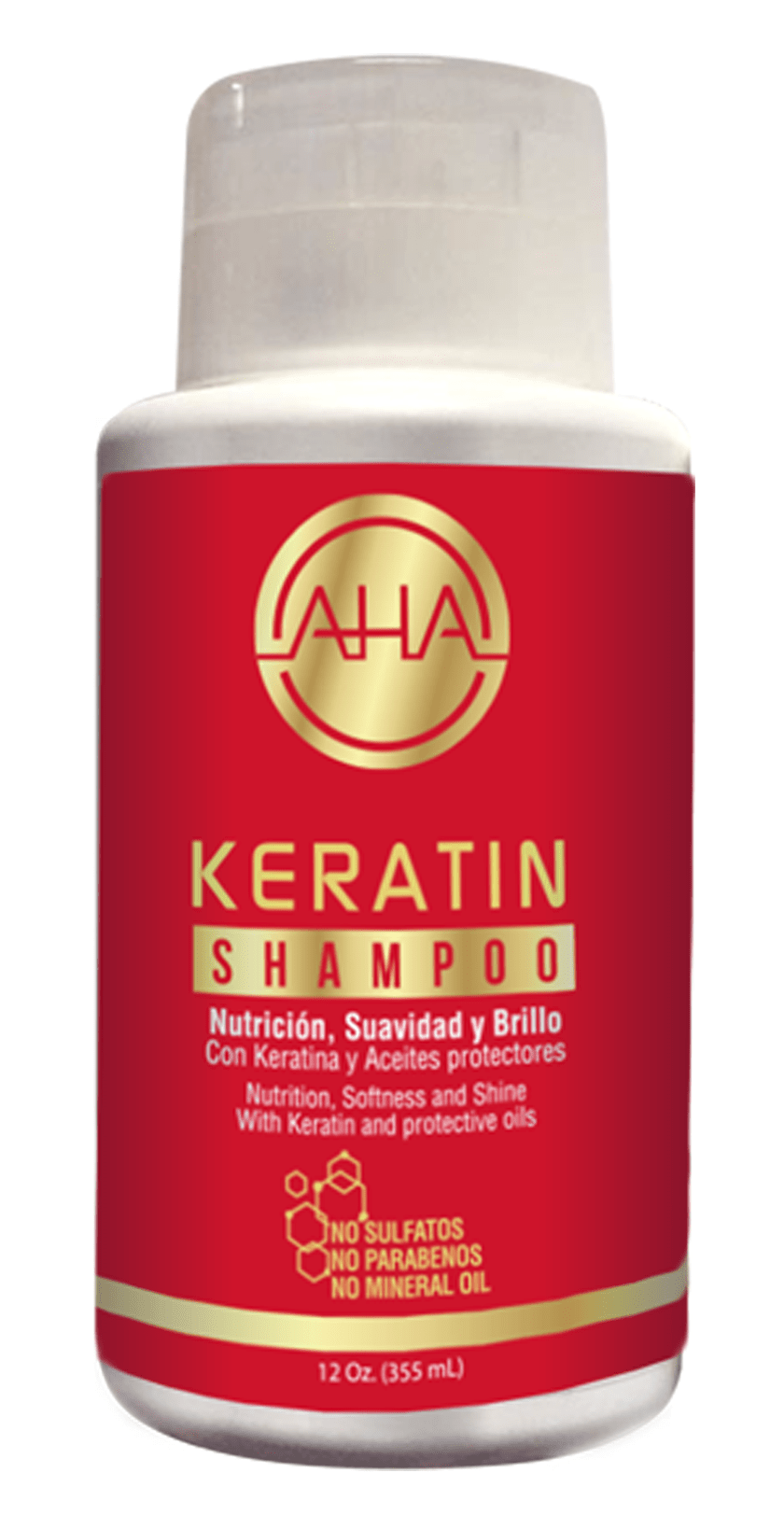 AHA Keratina Shampoo 12 Oz Simone Professional