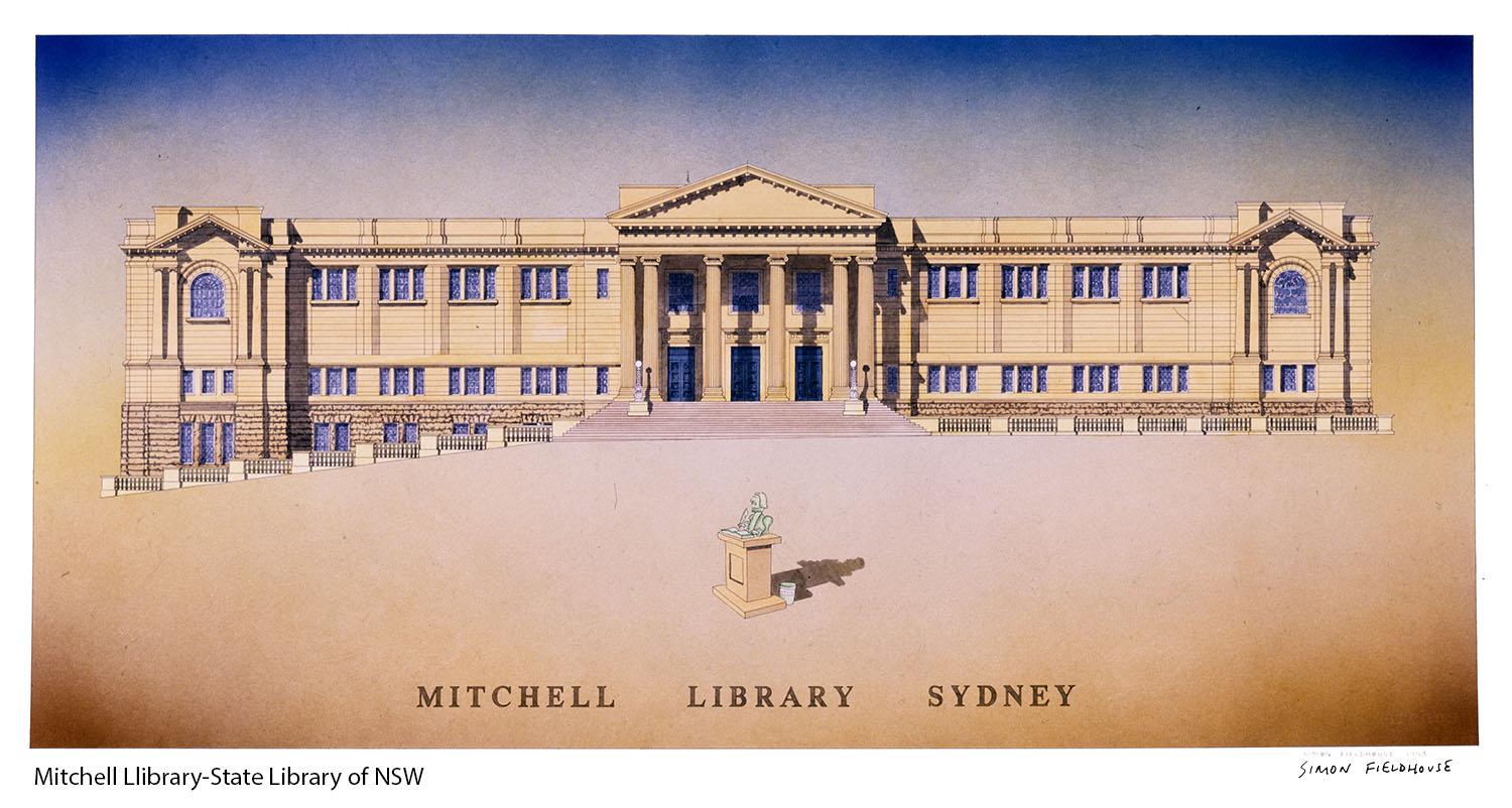 Mitchell Wing State library NSW Simon Fieldhouse