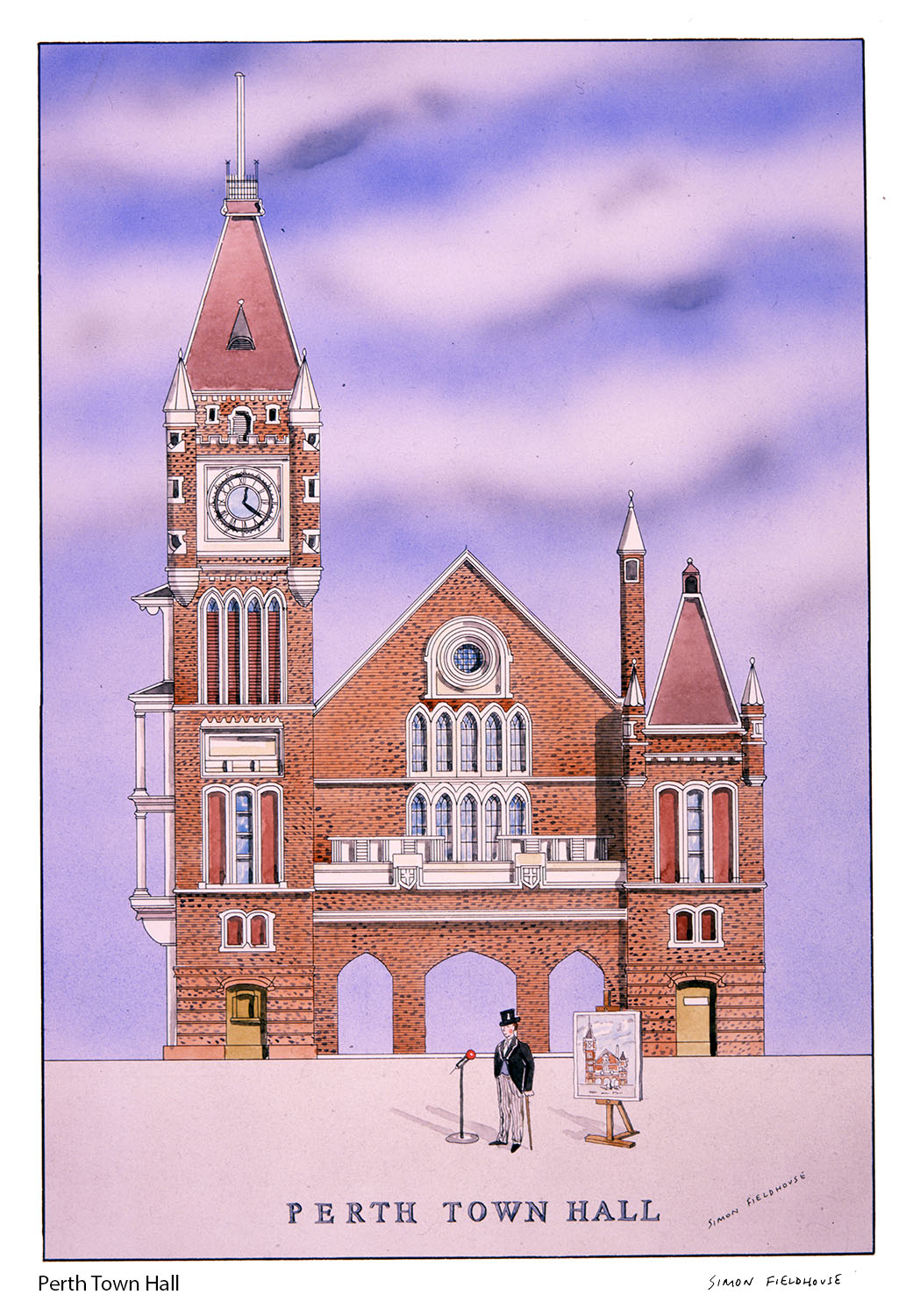 Perth Town Hall Simon Fieldhouse