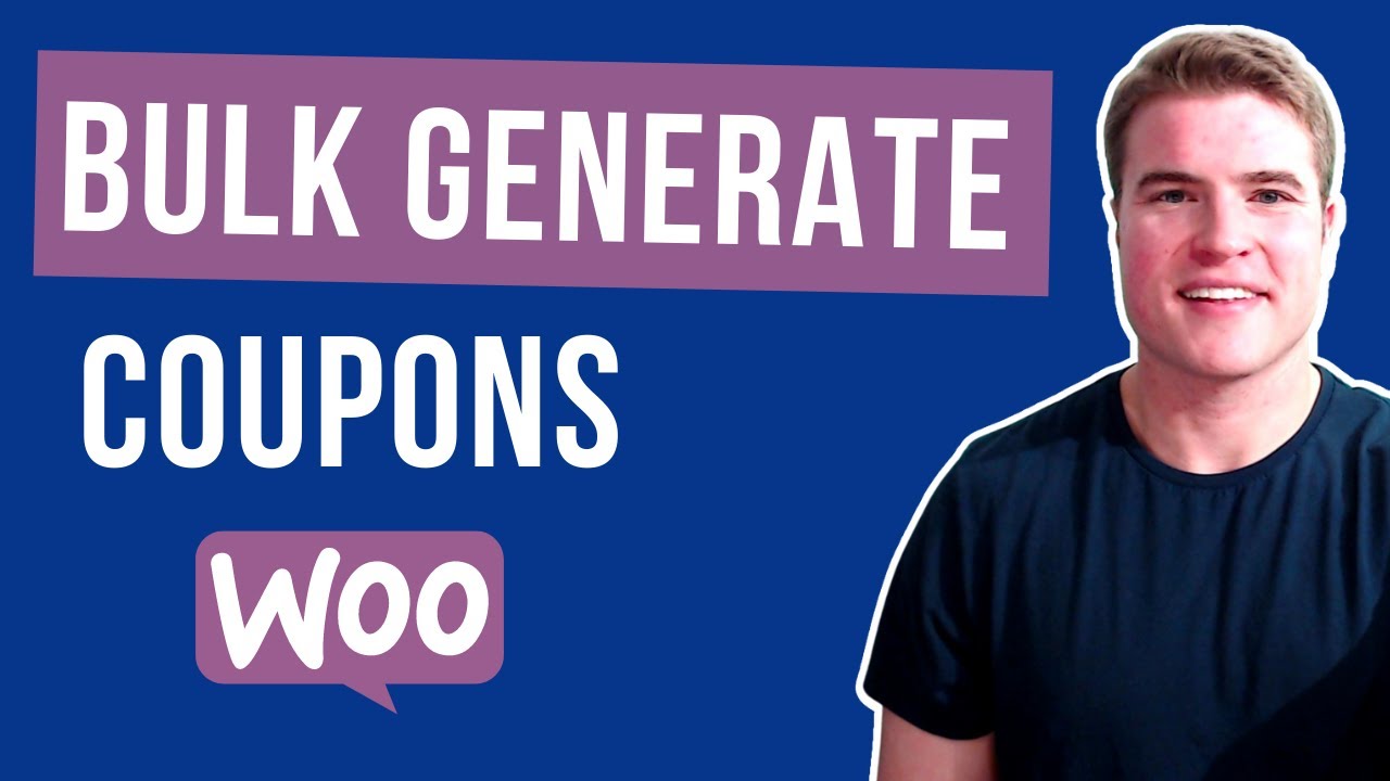 How to Bulk Generate Coupons on
