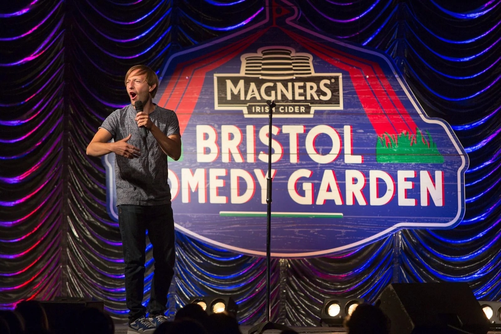 Bristol Comedy Garden 2014 Simon Pow