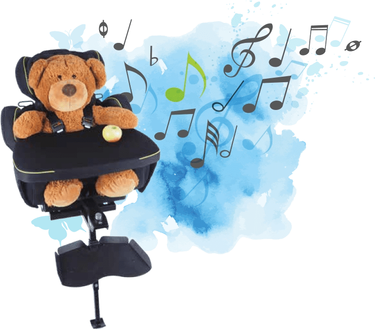 Car seat for disabled children