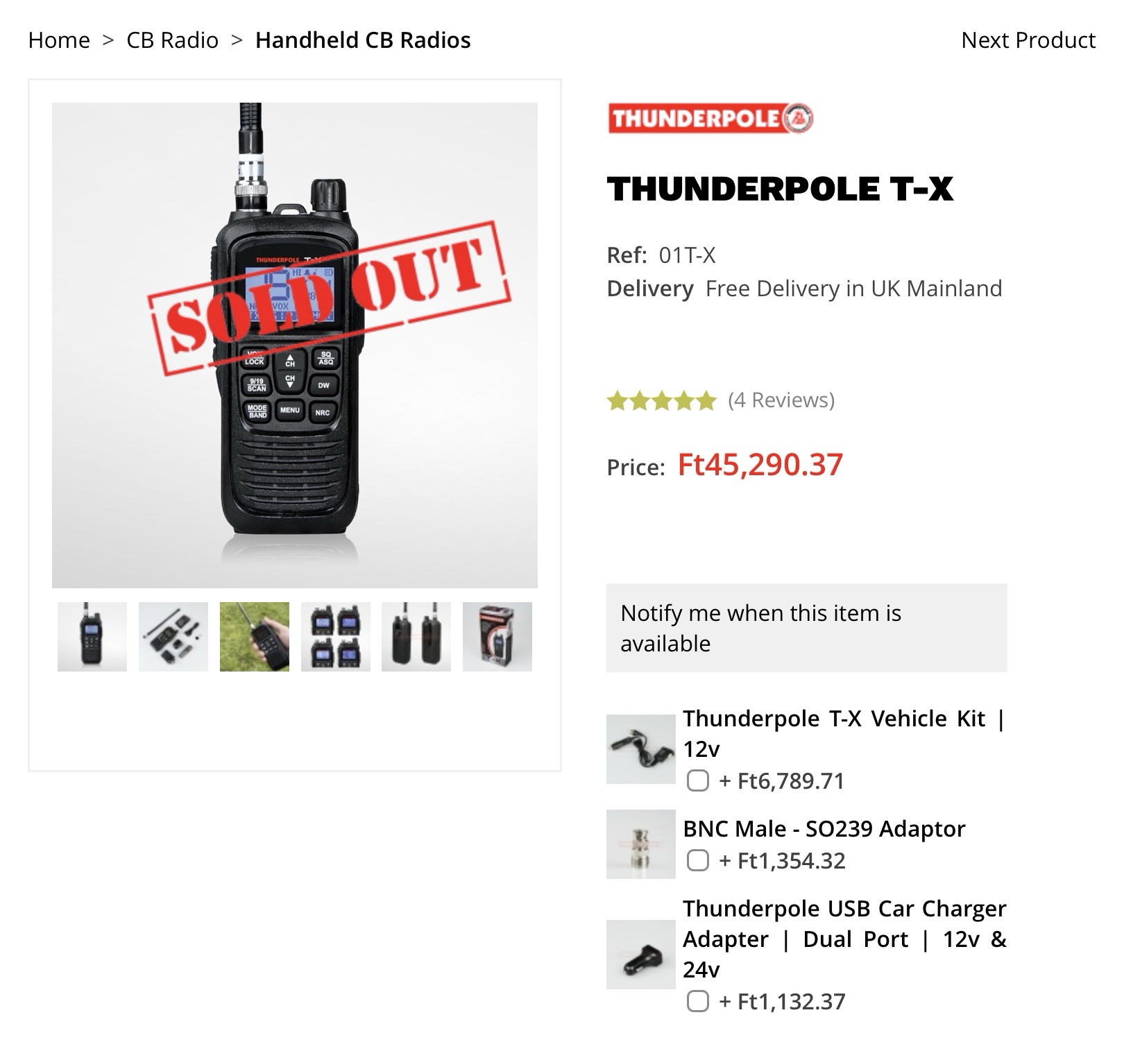 *NEWS* Thunderpole T-X “Sold Out” – Home Of The Wizard 🧙‍♂️