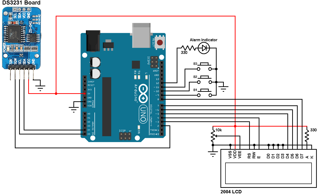 real time clock circuit diagram - Circuit Diagram