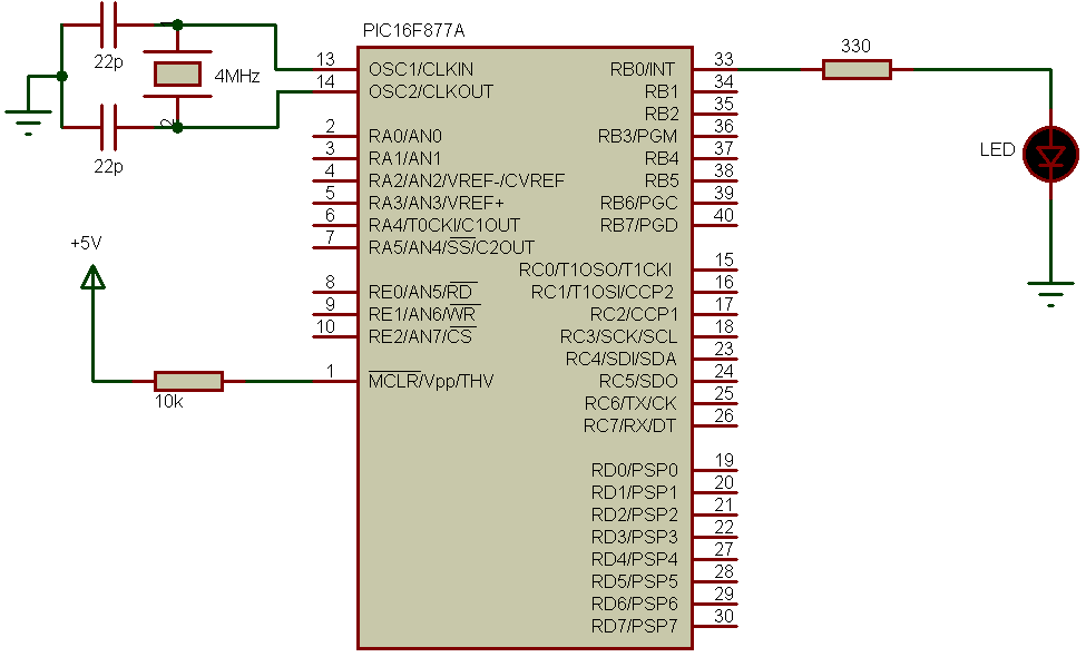 PIC16F877A Timer1 module and interrupt with CCS C compiler