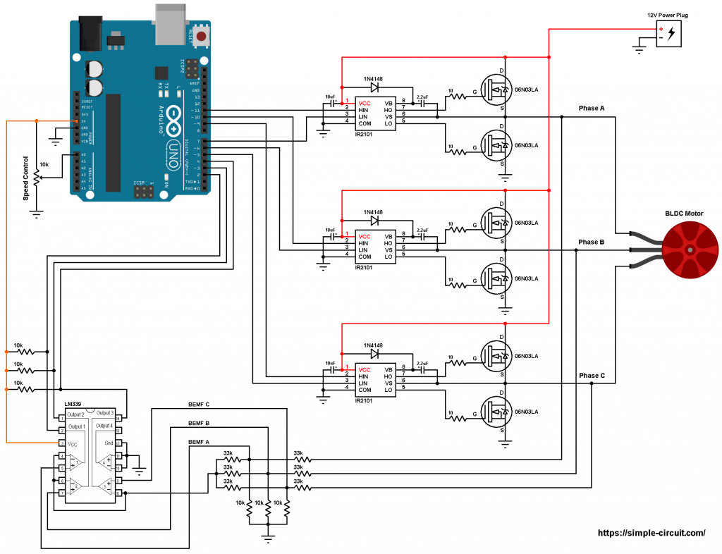 BLDC Motor control using Arduino Speed control with BLDC Motor control using Arduino Speed control with