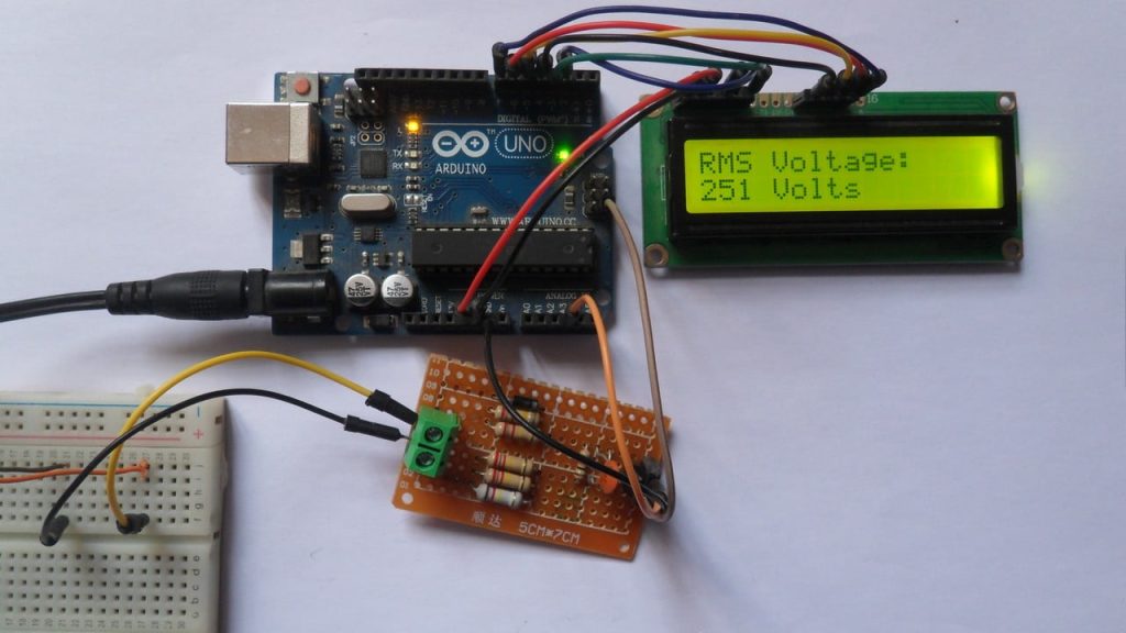 Measure AC Voltage with Arduino AC Voltmeter SIMPLE PROJECTS