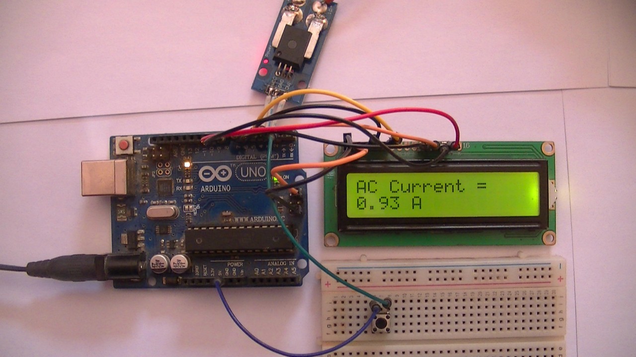 Electric Current Measurement Using Arduino and ACS758 Sensor