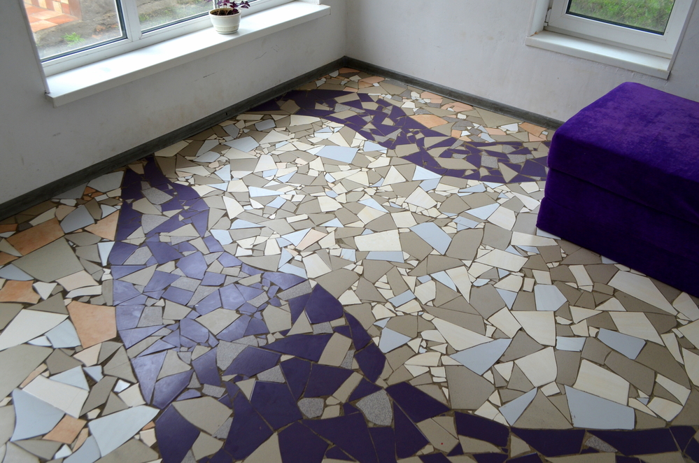 How to reuse broken tiles at home Simple DIY