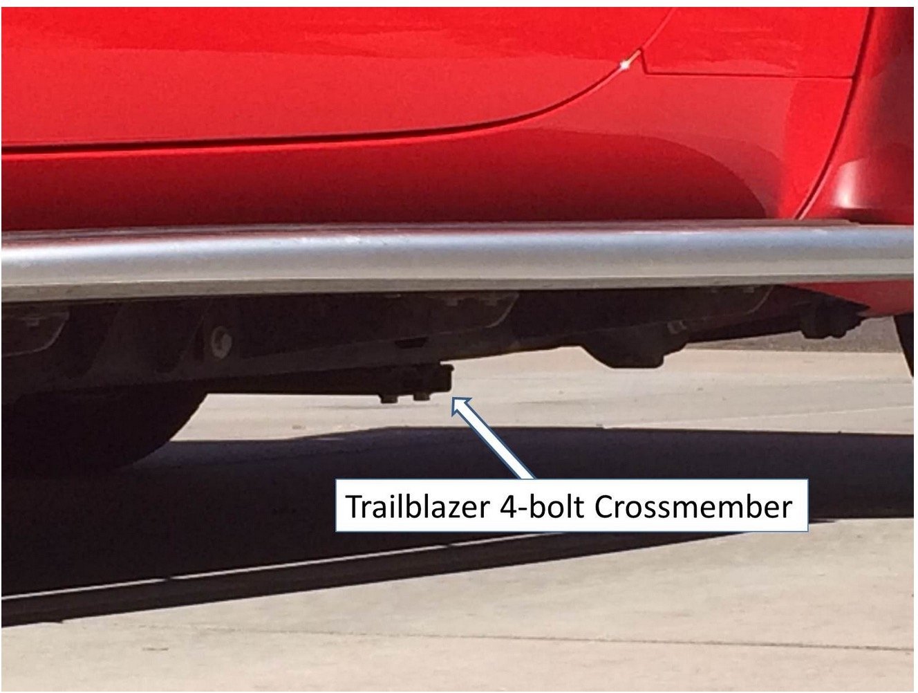 SSR 4-bolt Rear Crossmember - Simple Engineering, LLC