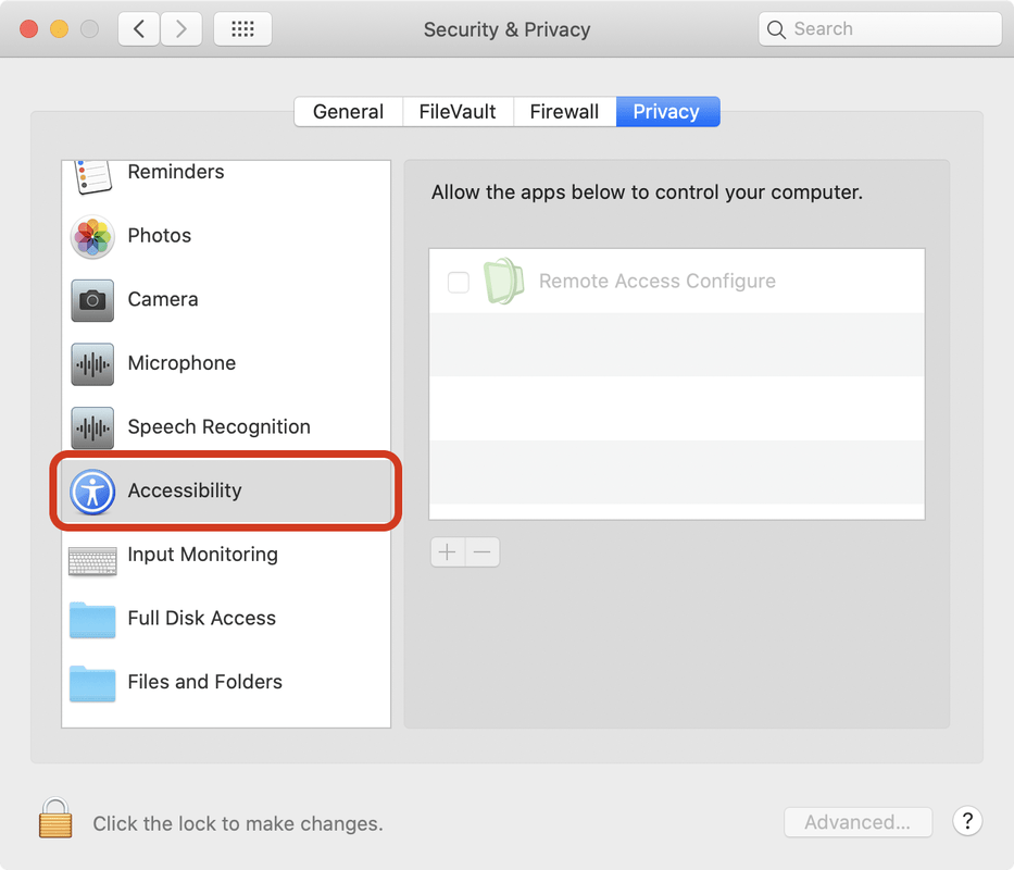 macOS Security and Privacy Permissions