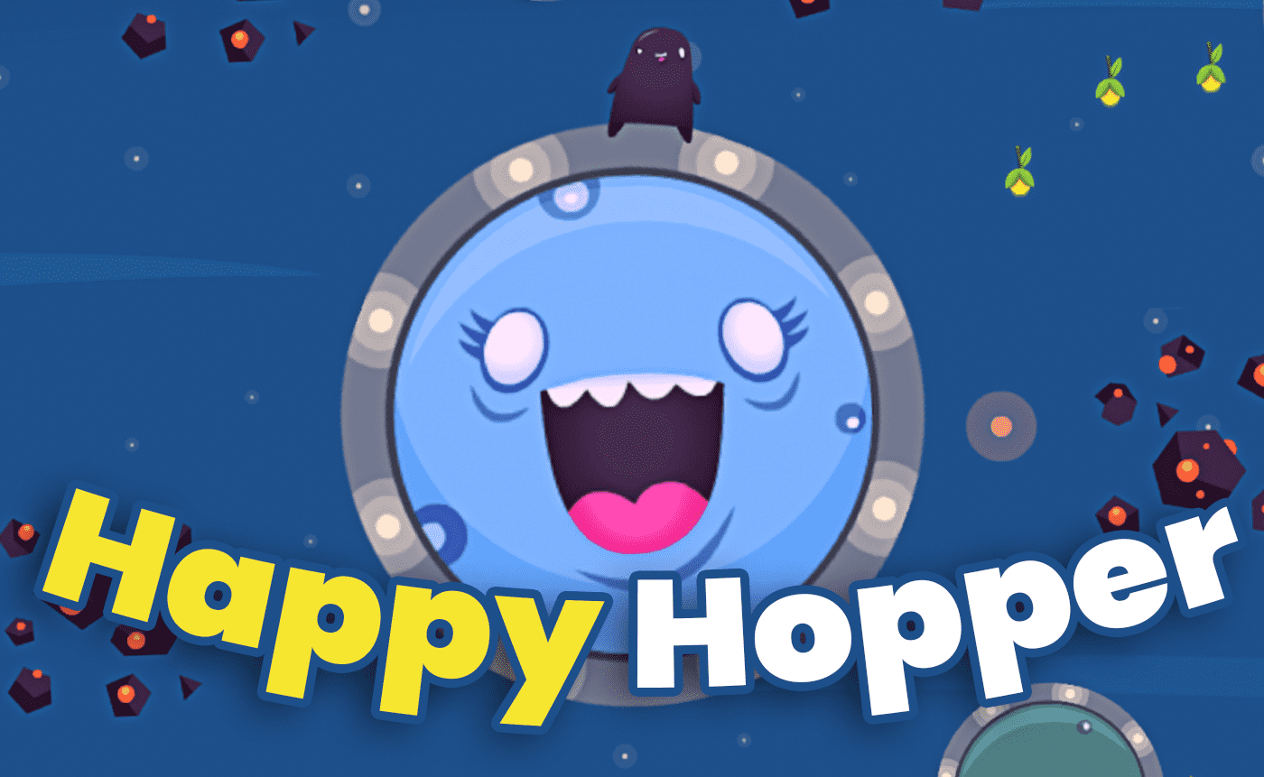 Happy Hopper Jump and run Game Play online at simple.game