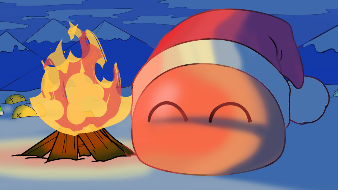 FireBlob Winter Platform Game Play online at simple.game