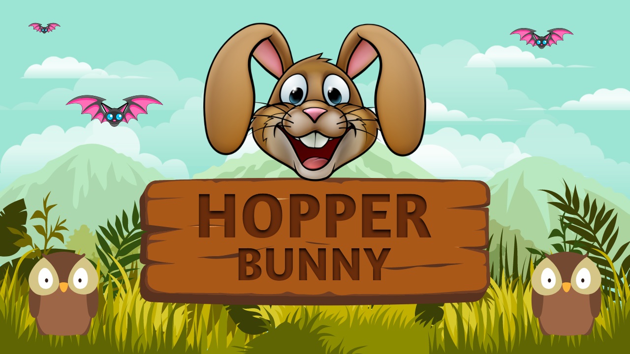 Hopper bunny Arcade Game Play online at simple.game