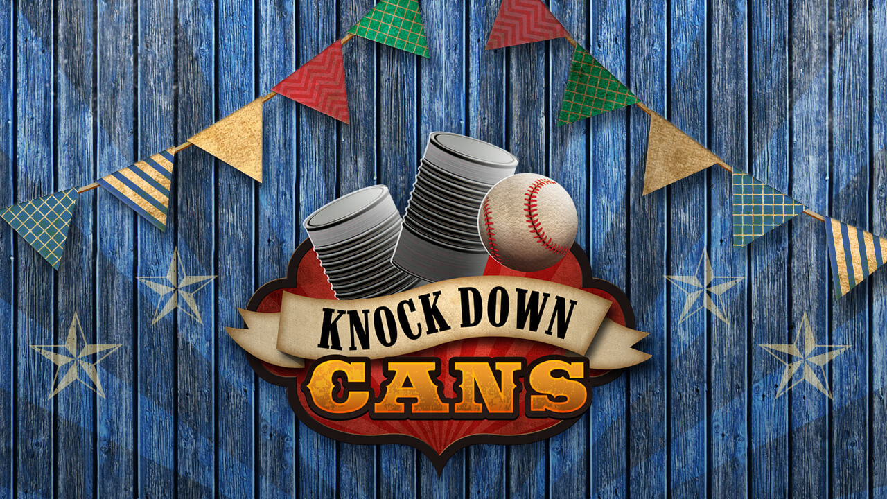 Knock Down Cans Shooting Game Play online at simple.game