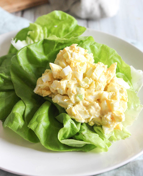 Easy Healthy Deviled Egg Salad with Greek Yogurt (Higher in Protein)