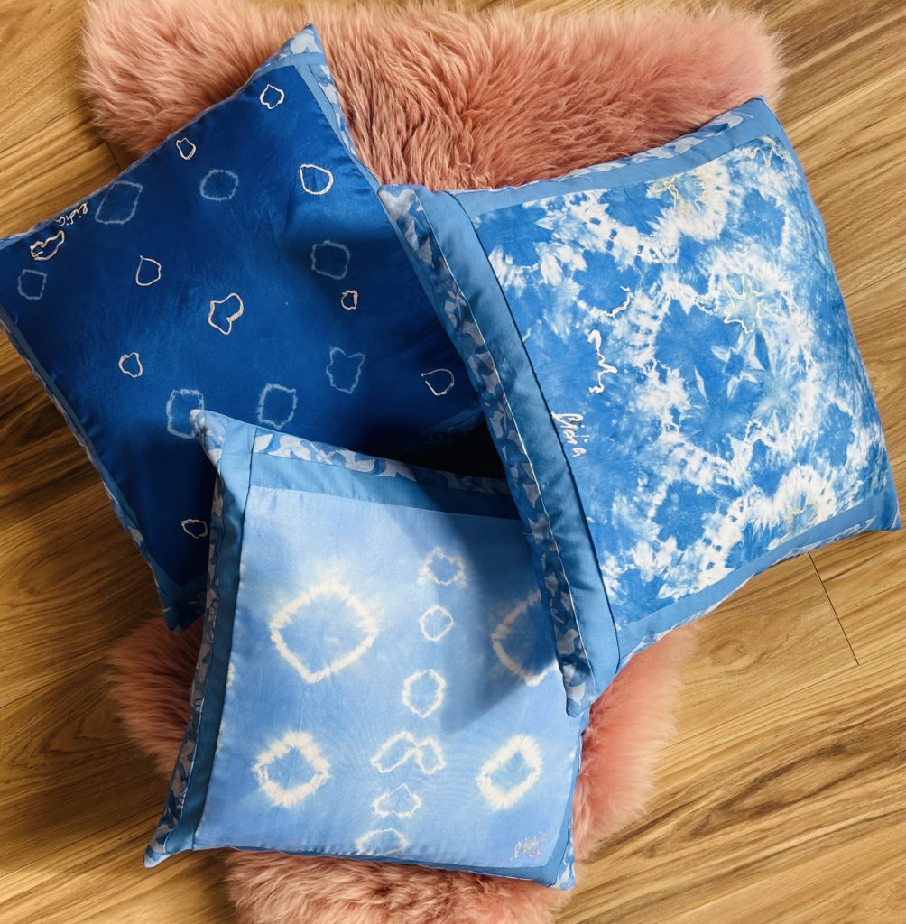 New pillows Winter patterns Simple Art Forms