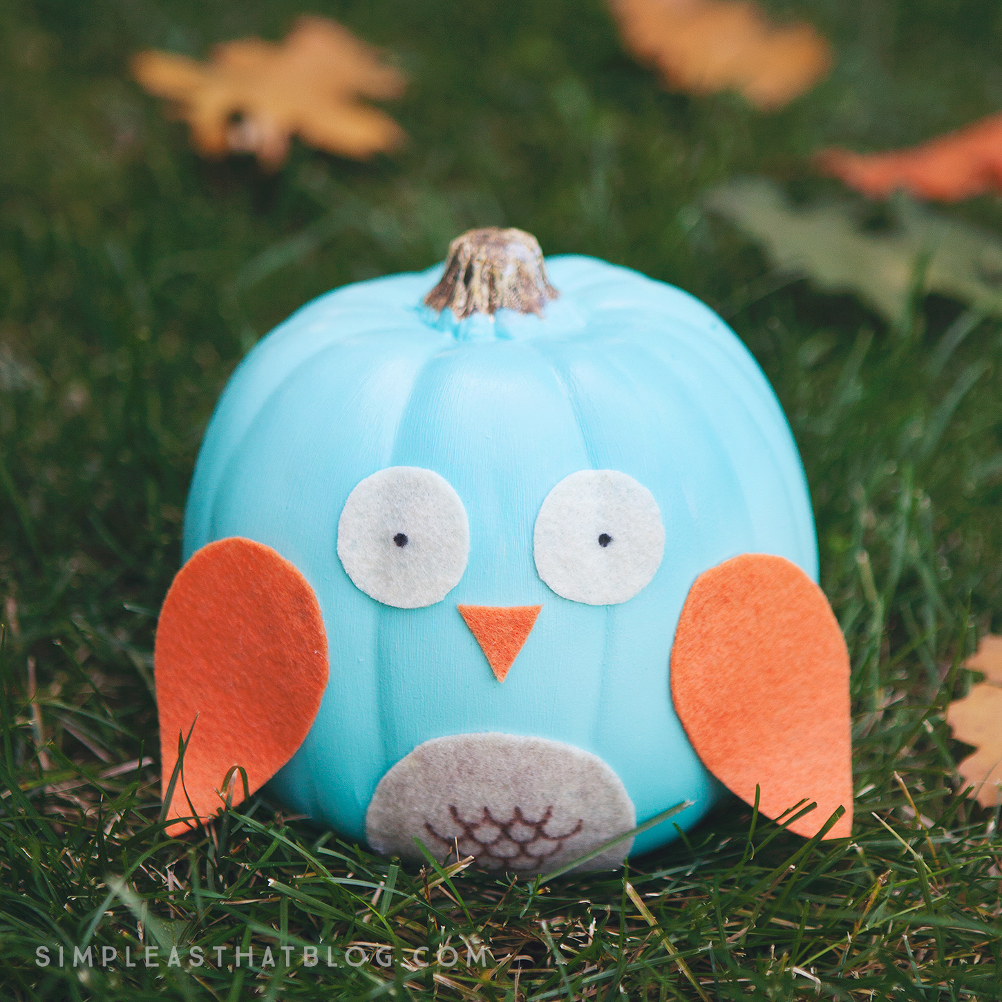 Woodland Creature NoCarve Pumpkins