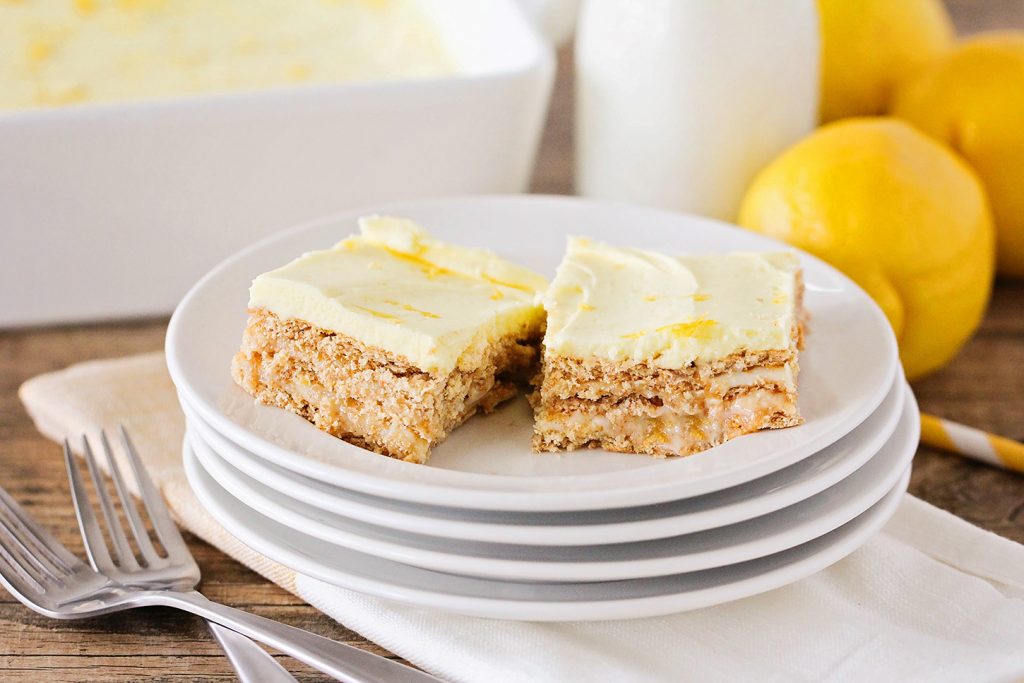 NoBake Lemon Squares