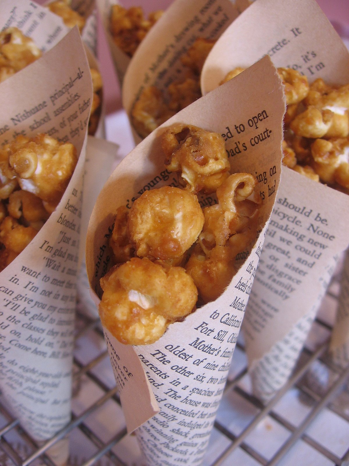 Caramel Corn and a Martha moment Simple Bites