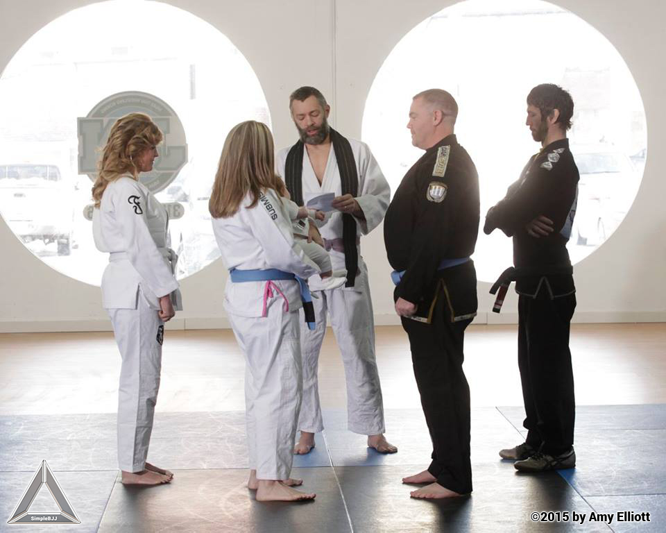The JiuJitsu Wedding Simple BJJ