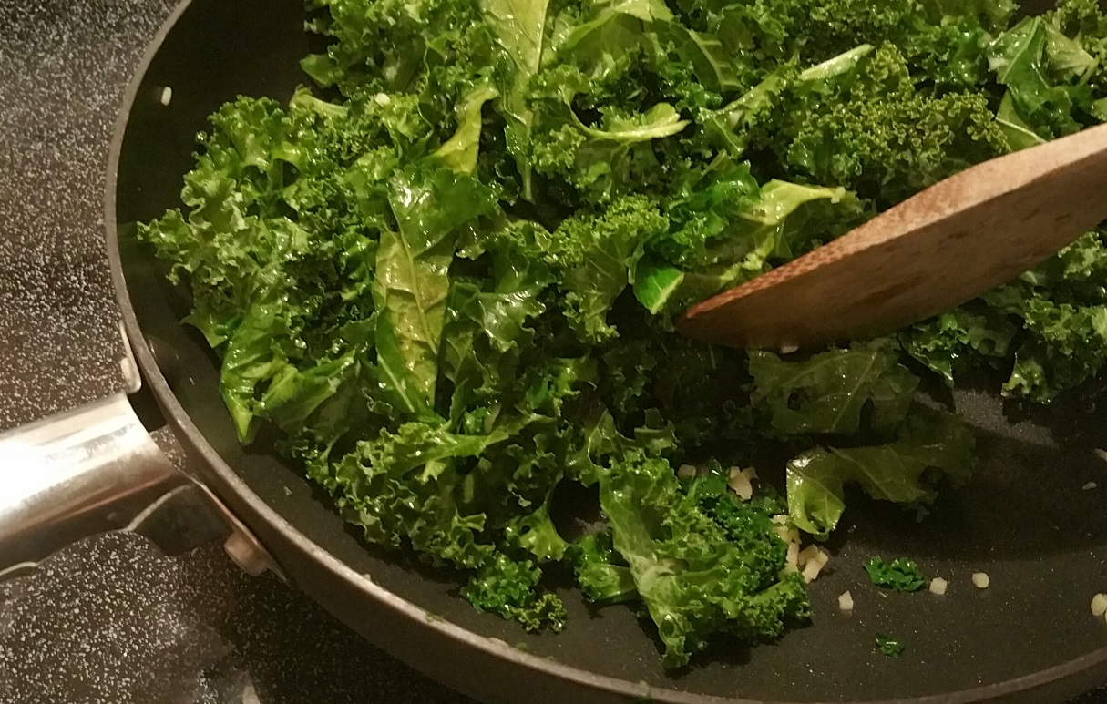 Kale & Roasted Sweet Potato Salad Simple Brunch Ideas