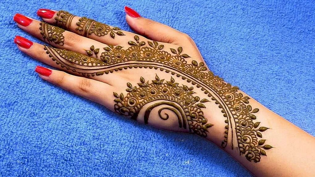 Simple and easy mehndi designs Simple Craft Ideas