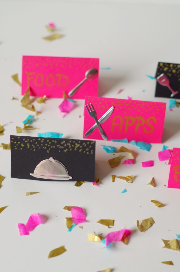 DIY Party Food Labels