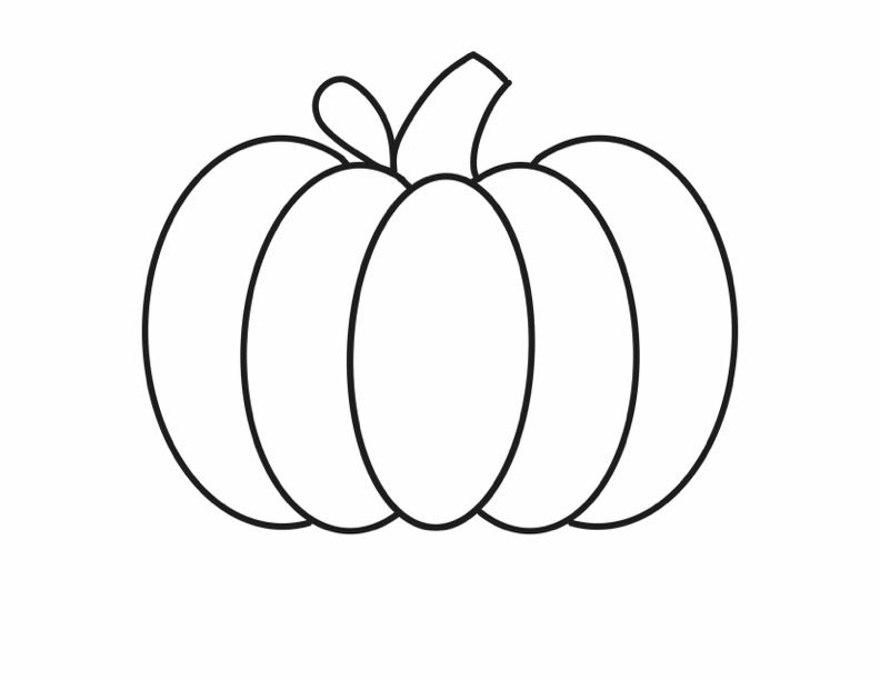 Printable Pumpkin Template