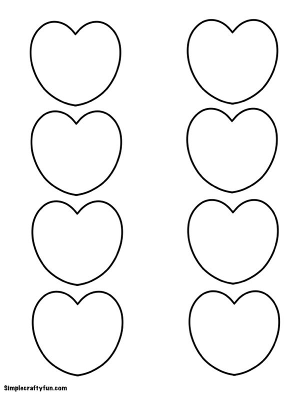 30 Free Printable Heart Templates and Stencils