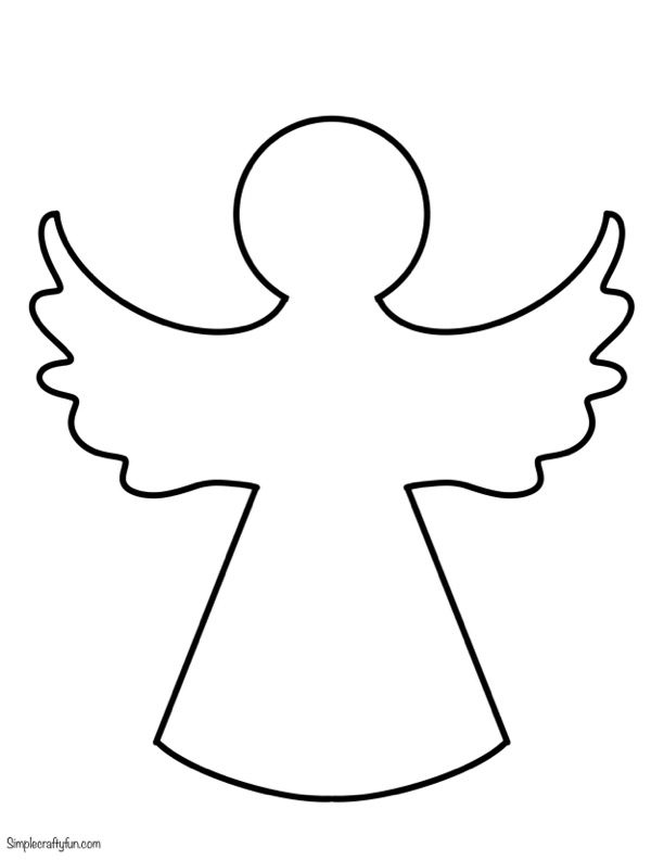 Free Printable Angel Craft Templates