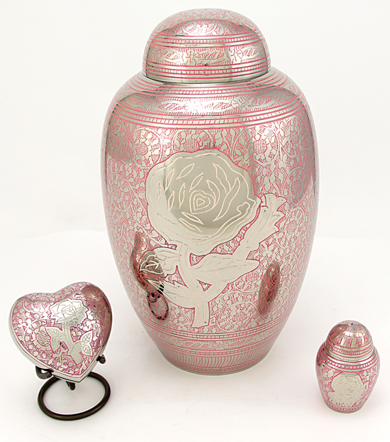 Rose (Pink) Simple Cremation