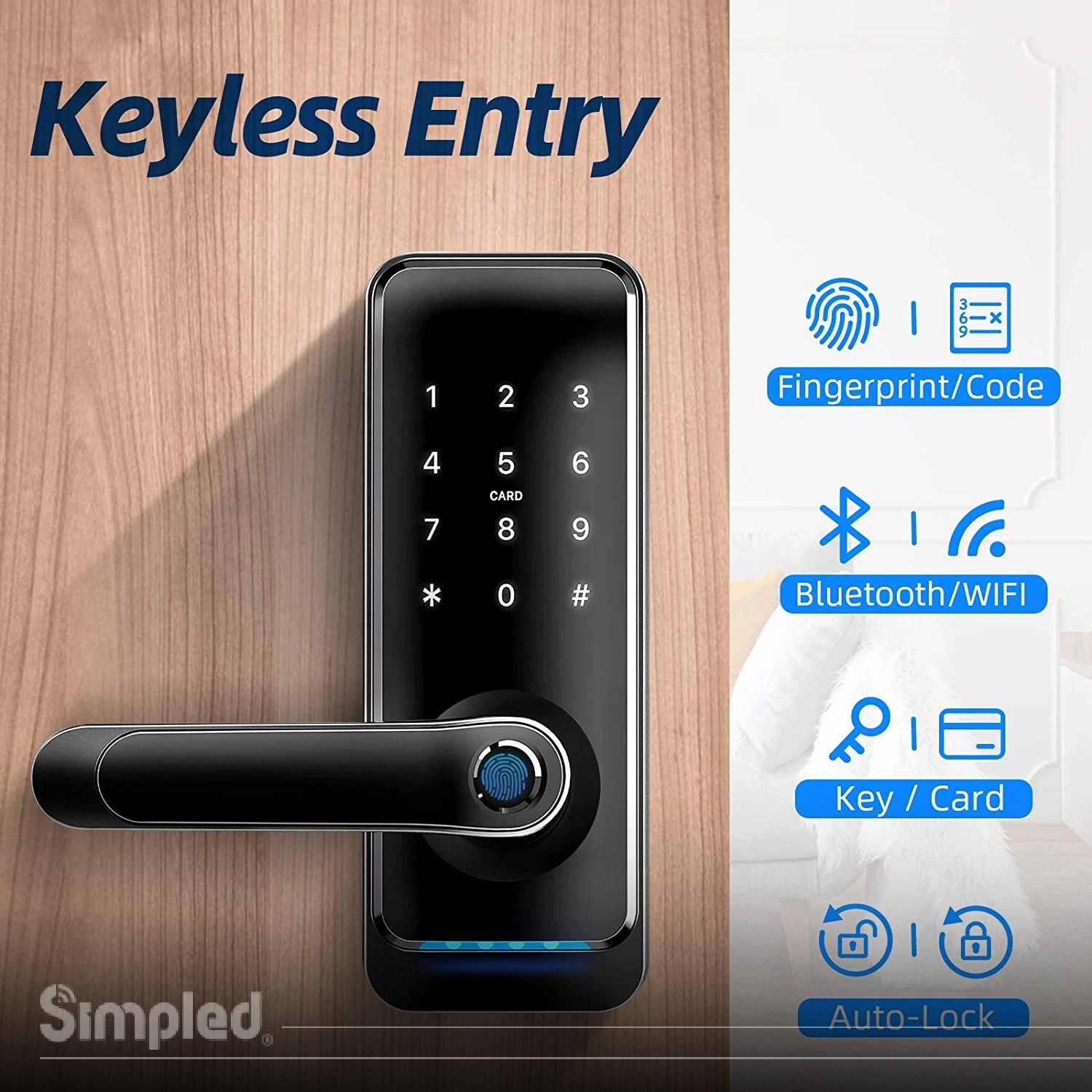 Keyless Smart Door Locks in UK Make Your Life Easy