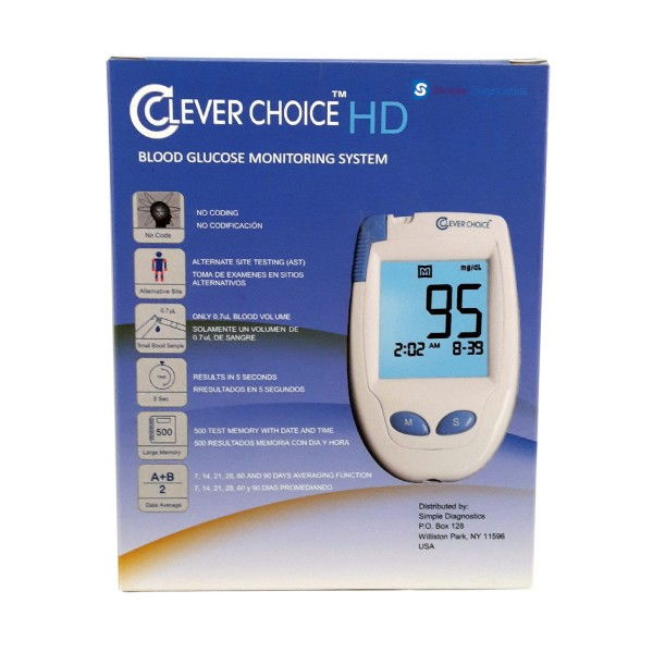 Best Blood Glucose Monitor - Clever Choice HD