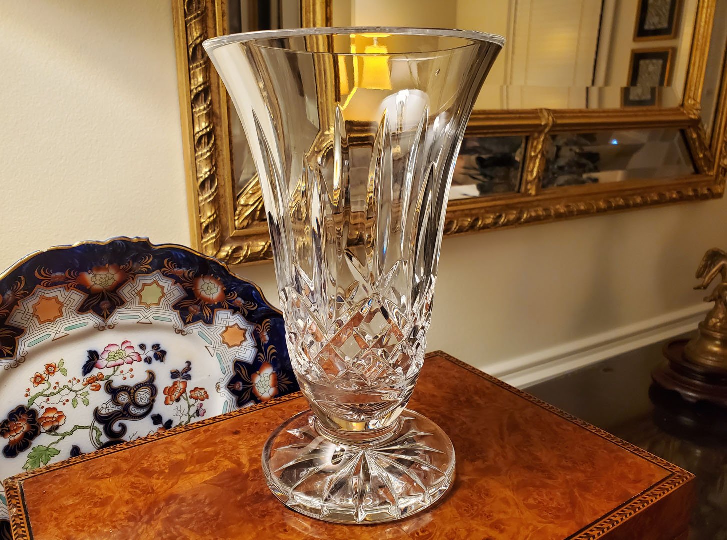 Vintage Waterford Lismore Flared Footed Vase A Simple Find