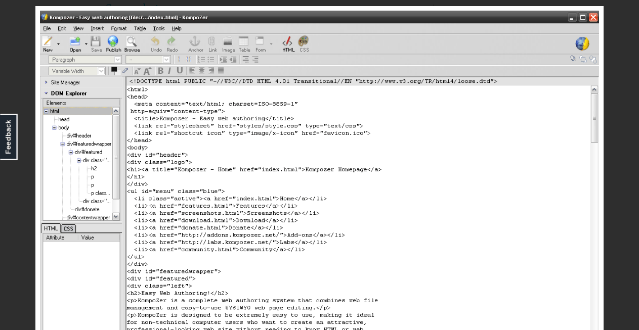 Best Wysiwyg Html Editor Linux at Jaime Grant blog
