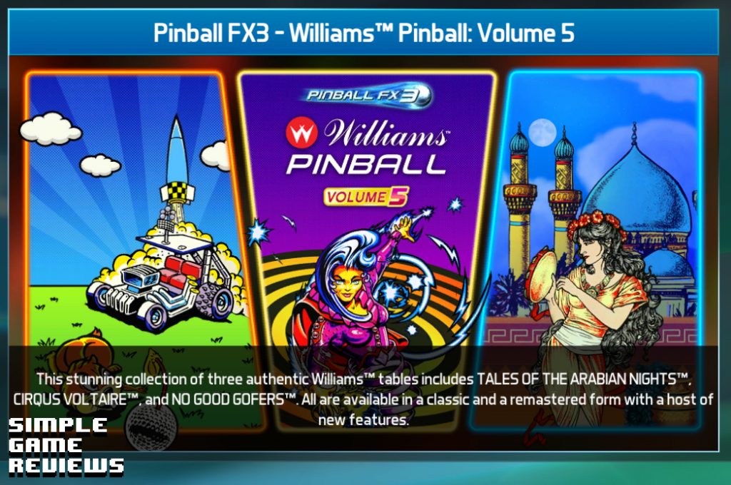 Williams Pinball Volume 5 Review Simple Game Reviews
