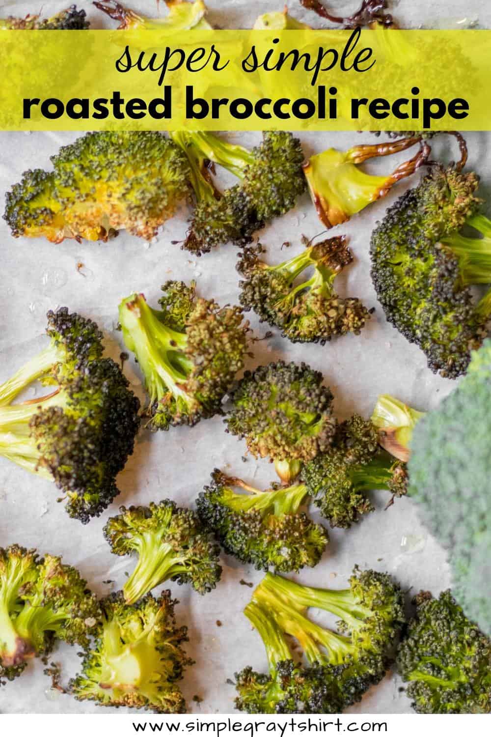 How to Roast Broccoli A Simple Guide Simple Gray TShirt