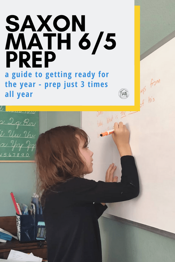 Saxon Math 6/5 Prep Simple. Home. Blessings