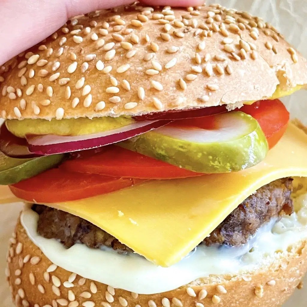 Homemade Beef Burger Recipe Simple Home Edit