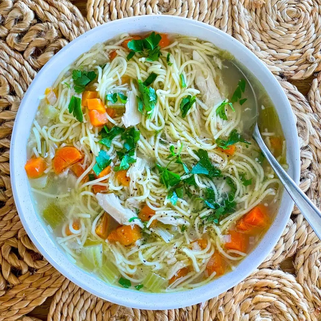 Slow Cooker Chicken Soup Recipe Simple Home Edit