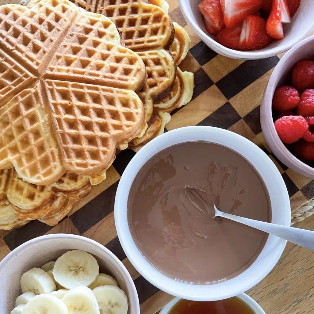 Classic Waffles Recipe Simple Home Edit